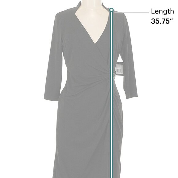 NWT Ellen Tracy Size 6 Cocktail Dress - Picture 9 of 9